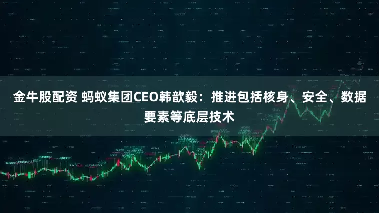 金牛股配资 蚂蚁集团CEO韩歆毅：推进包括核身、安全、数据要素等底层技术