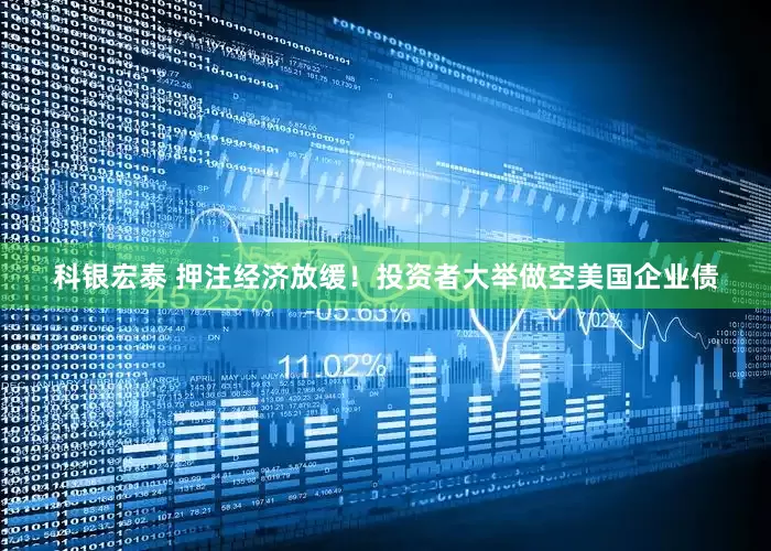 科银宏泰 押注经济放缓！投资者大举做空美国企业债